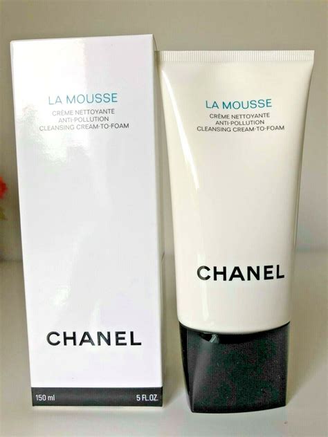 l'eau de mousse chanel|chanel la mousse face wash.